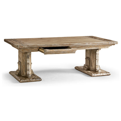 Jonathan Charles Fine Furniture - Caldera Pedestal-Base Cocktail Table - 491296-LSW view 6