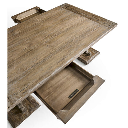 Jonathan Charles Fine Furniture - Caldera Pedestal-Base Cocktail Table - 491296-LSW view 9