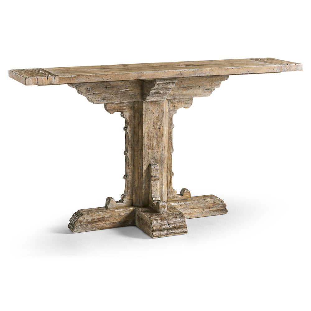 Jonathan Charles Fine Furniture - Caldera Pedestal-Base Console Table - 491297-LSW view 1