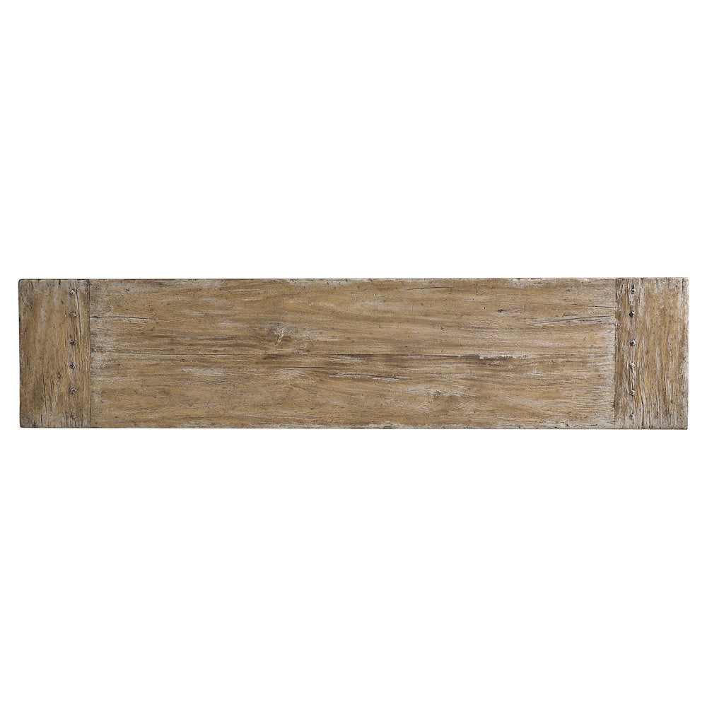 Jonathan Charles Fine Furniture - Caldera Pedestal-Base Console Table - 491297-LSW view 4