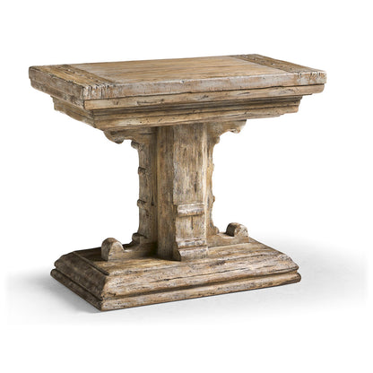 Jonathan Charles Fine Furniture - Caldera Pedestal-Base Side Table - 491298-LSW view 1