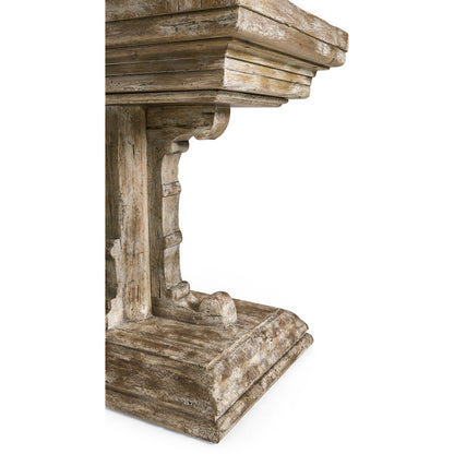 Jonathan Charles Fine Furniture - Caldera Pedestal-Base Side Table - 491298-LSW view 10