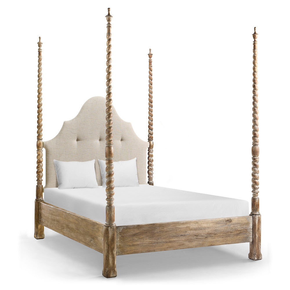 Jonathan Charles Fine Furniture - Caldera Poster Queen Bed - 491294-LSW-Q-F400 view 1