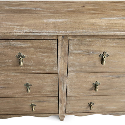Jonathan Charles Fine Furniture - Caldera Six Drawer Dresser 76" - 491326-LSW-76L view 7