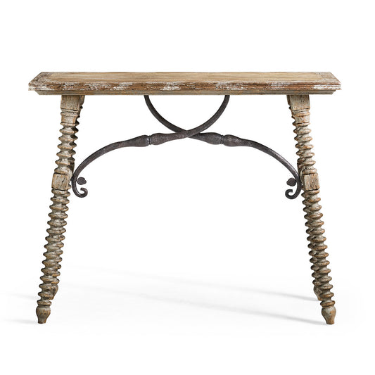 Jonathan Charles Fine Furniture - Caldera Turned-Leg Console Table - 491245-LSW view 2