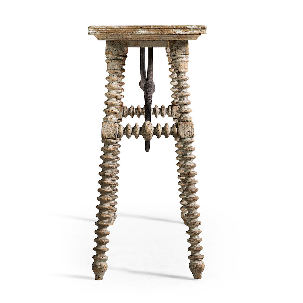 Jonathan Charles Fine Furniture - Caldera Turned-Leg Console Table - 491245-LSW view 3
