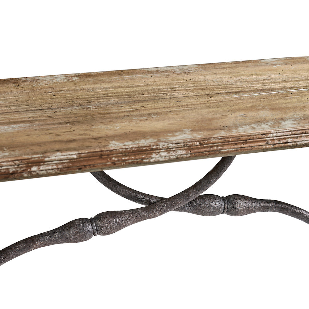 Jonathan Charles Fine Furniture - Caldera Turned-Leg Console Table - 491245-LSW view 5
