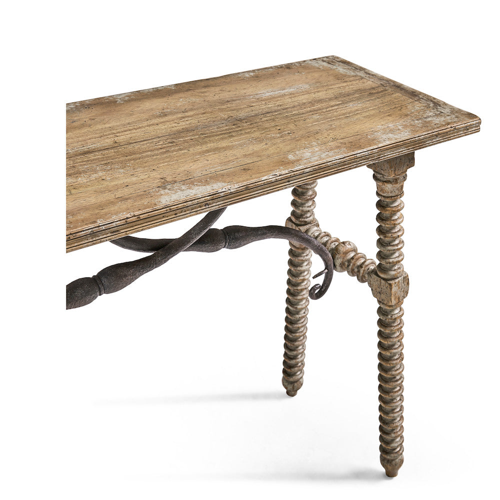 Jonathan Charles Fine Furniture - Caldera Turned-Leg Console Table - 491245-LSW view 7