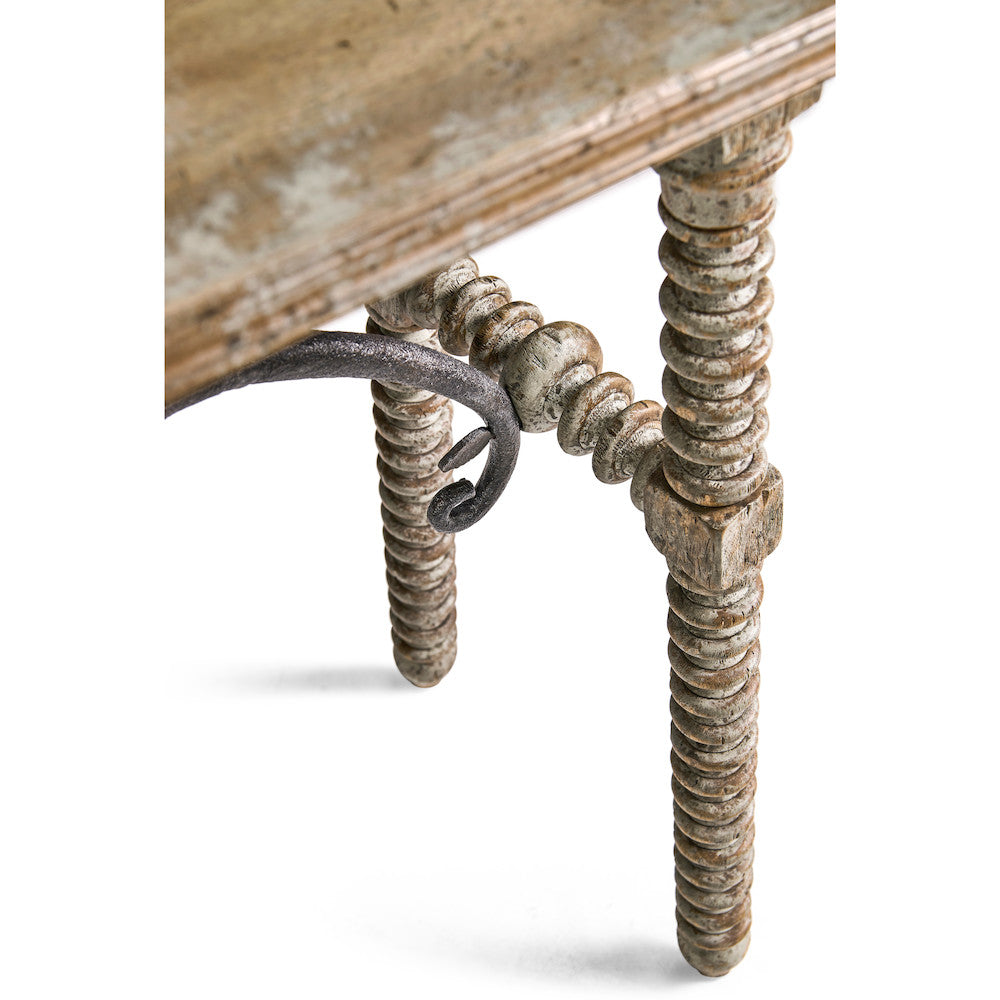 Jonathan Charles Fine Furniture - Caldera Turned-Leg Console Table - 491245-LSW view 8