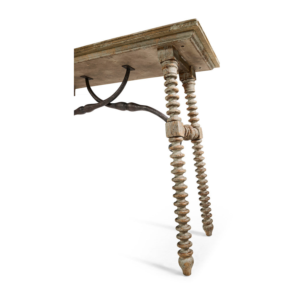 Jonathan Charles Fine Furniture - Caldera Turned-Leg Console Table - 491245-LSW view 10
