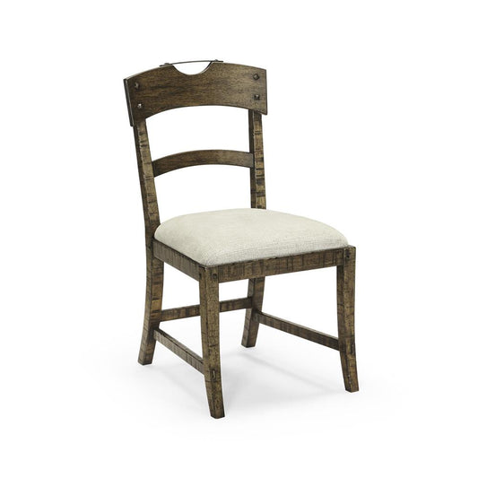 Jonathan Charles Fine Furniture - Casual Accents Dark Driftwood Planked Side Chair - 491076-SC-DTD-F400 veiw 1