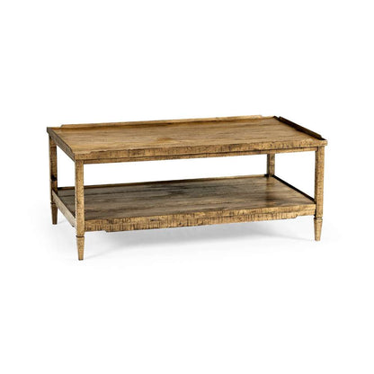 Jonathan Charles Fine Furniture - Casual Accents Medium Driftwood Cocktail Table - 491021-DTM veiw 1
