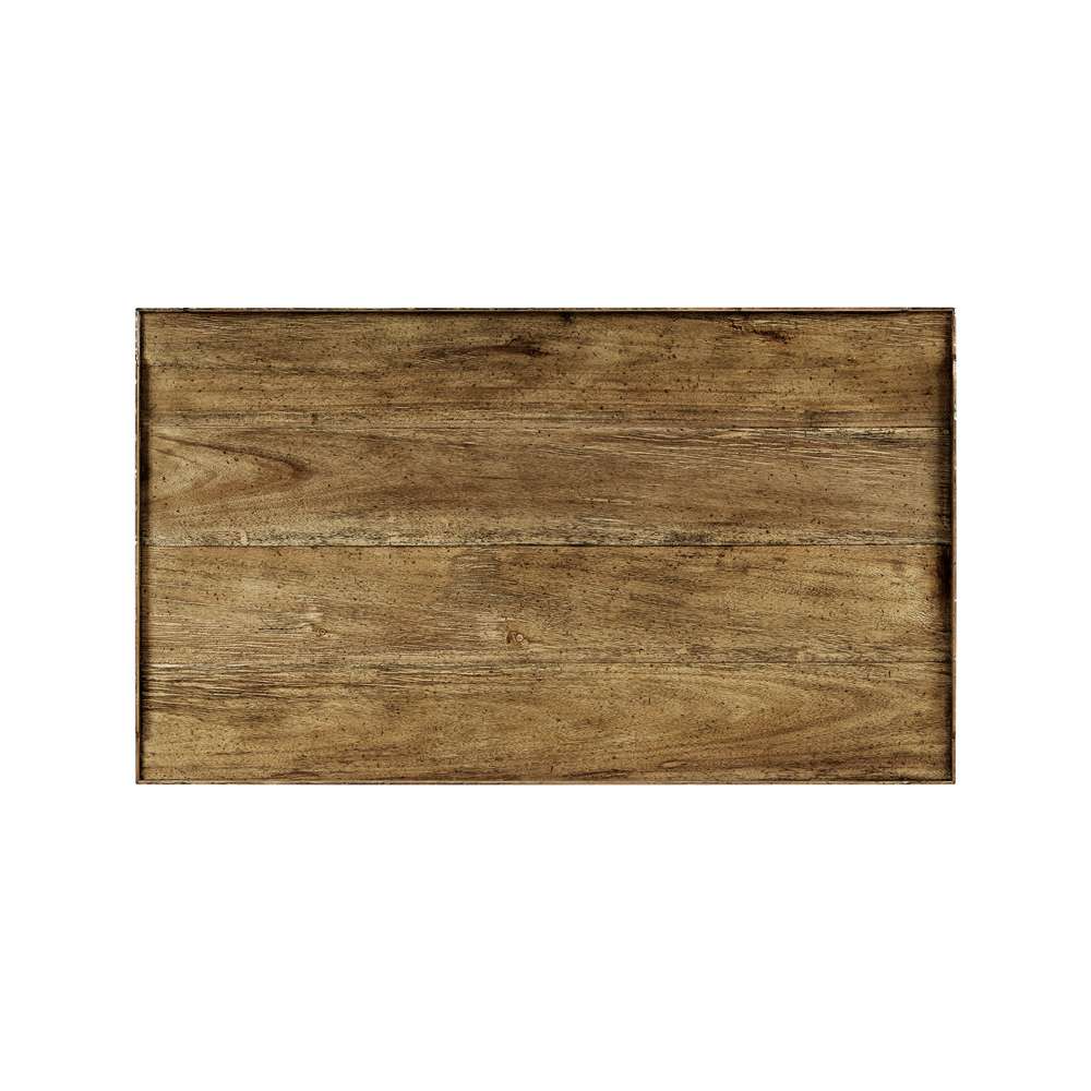 Jonathan Charles Fine Furniture - Casual Accents Medium Driftwood Cocktail Table - 491021-DTM veiw 3