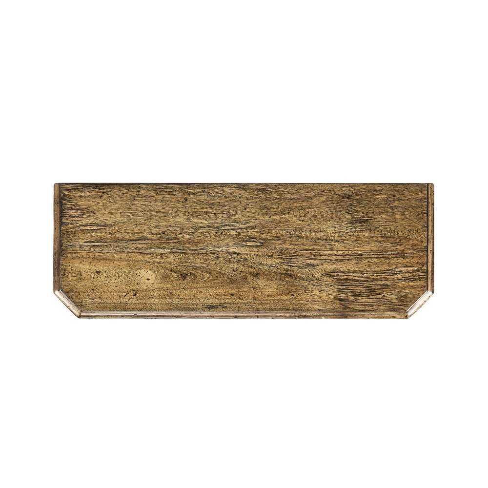 Jonathan Charles Fine Furniture - Casual Accents Medium Driftwood Console Table - 491017-DTM veiw 4