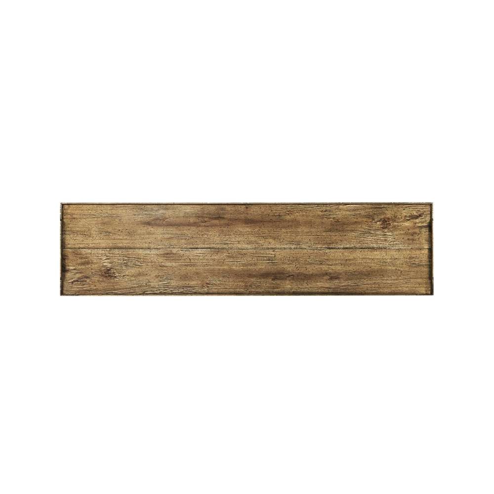 Jonathan Charles Fine Furniture - Casual Accents Medium Driftwood Credenza - 491025-DTM veiw 5