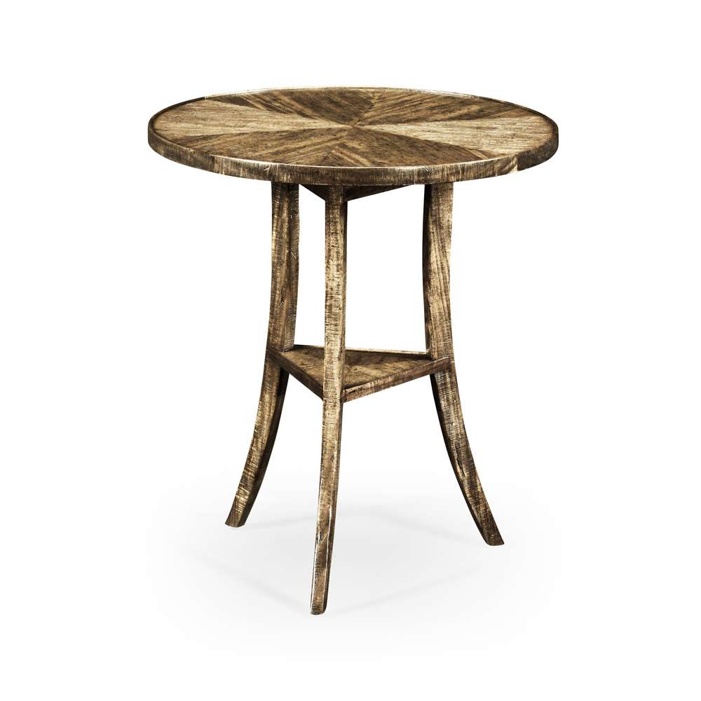 Jonathan Charles Fine Furniture - Casual Accents Medium Driftwood End Table - 491022-DTM veiw 1
