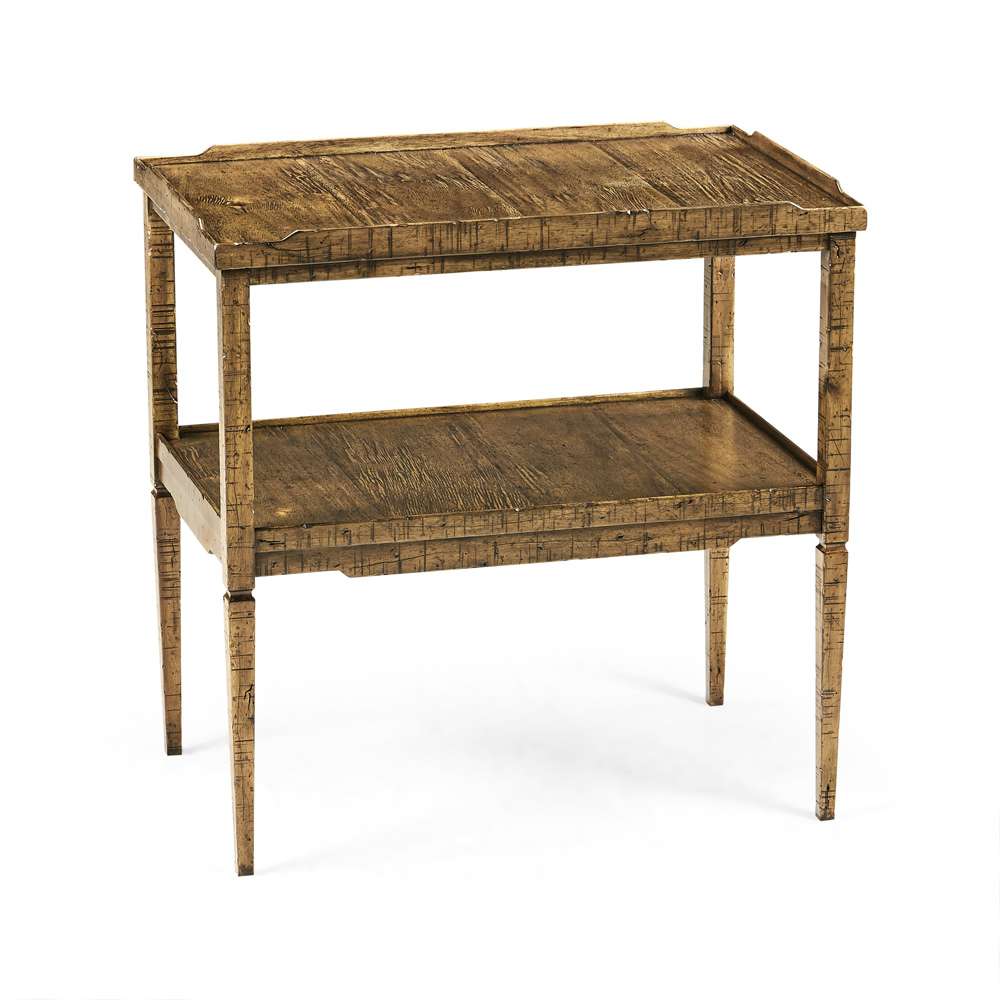 Jonathan Charles Fine Furniture - Casual Accents Medium Driftwood Side Table - 491020-DTM veiw 1