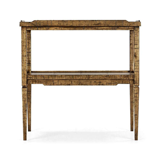 Jonathan Charles Fine Furniture - Casual Accents Medium Driftwood Side Table - 491020-DTM veiw 2