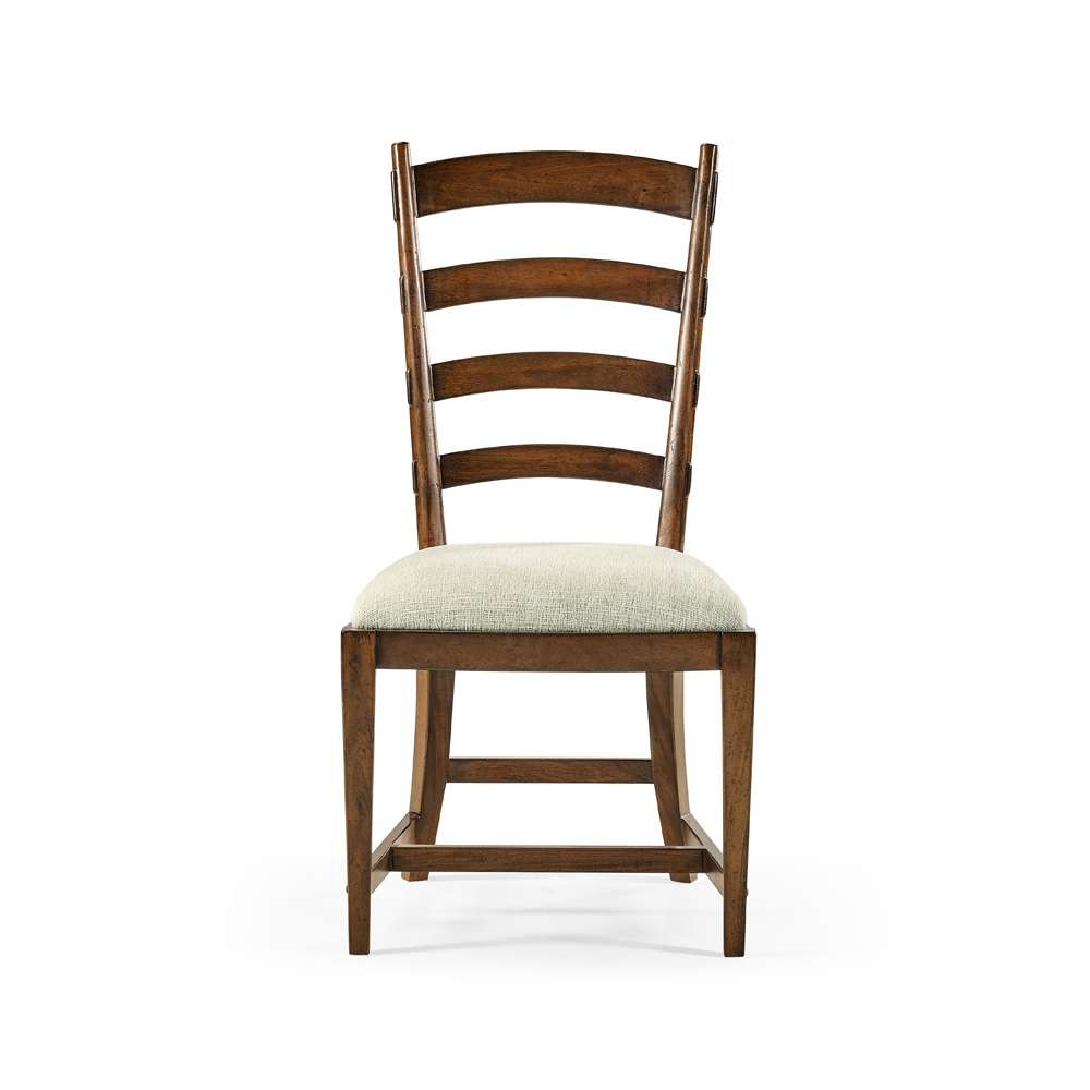 Jonathan Charles Fine Furniture - Casual Accents Walnut Dining Chair, Shambala - 494774-SC-WAL-F400 veiw 2