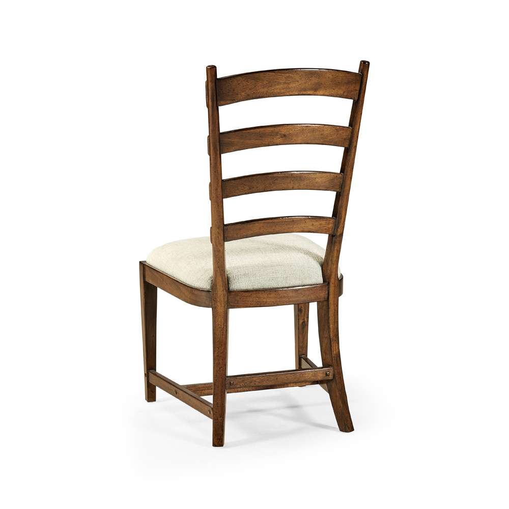 Jonathan Charles Fine Furniture - Casual Accents Walnut Dining Chair, Shambala - 494774-SC-WAL-F400 veiw 4