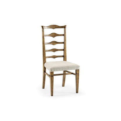 Jonathan Charles Fine Furniture - Casually Country Pompano Ladderback Accent Side Chair, Upholstered in Shambala - 491198-SC-DTM-F400 veiw 1