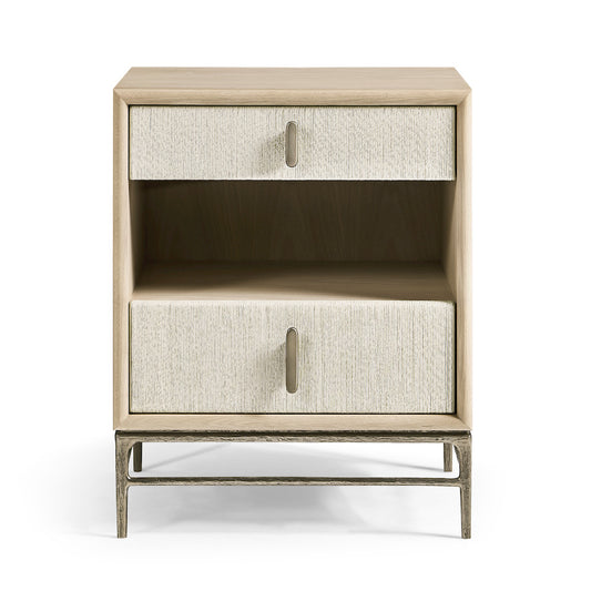 Jonathan Charles Fine Furniture - Clapotis Danish Cord Narrow Nightstand - 500424-DPC-24L view 2