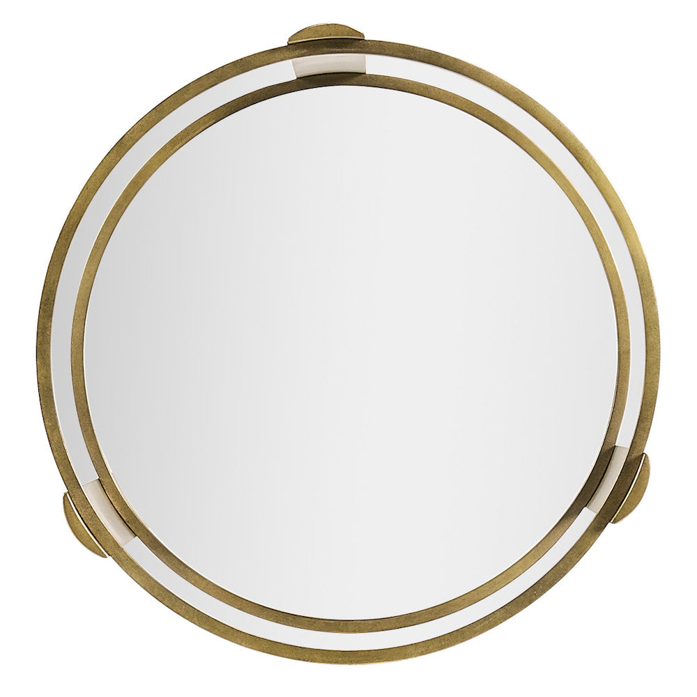 Jonathan Charles Fine Furniture - Cosmo Antique Brass Drinks Table - 494976-LAB view 4