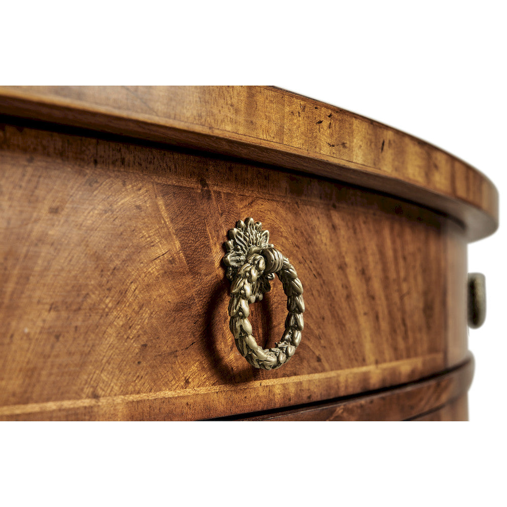 Jonathan Charles Fine Furniture - Crotch Walnut Demilune Sideboard - 493075-CWM view 7