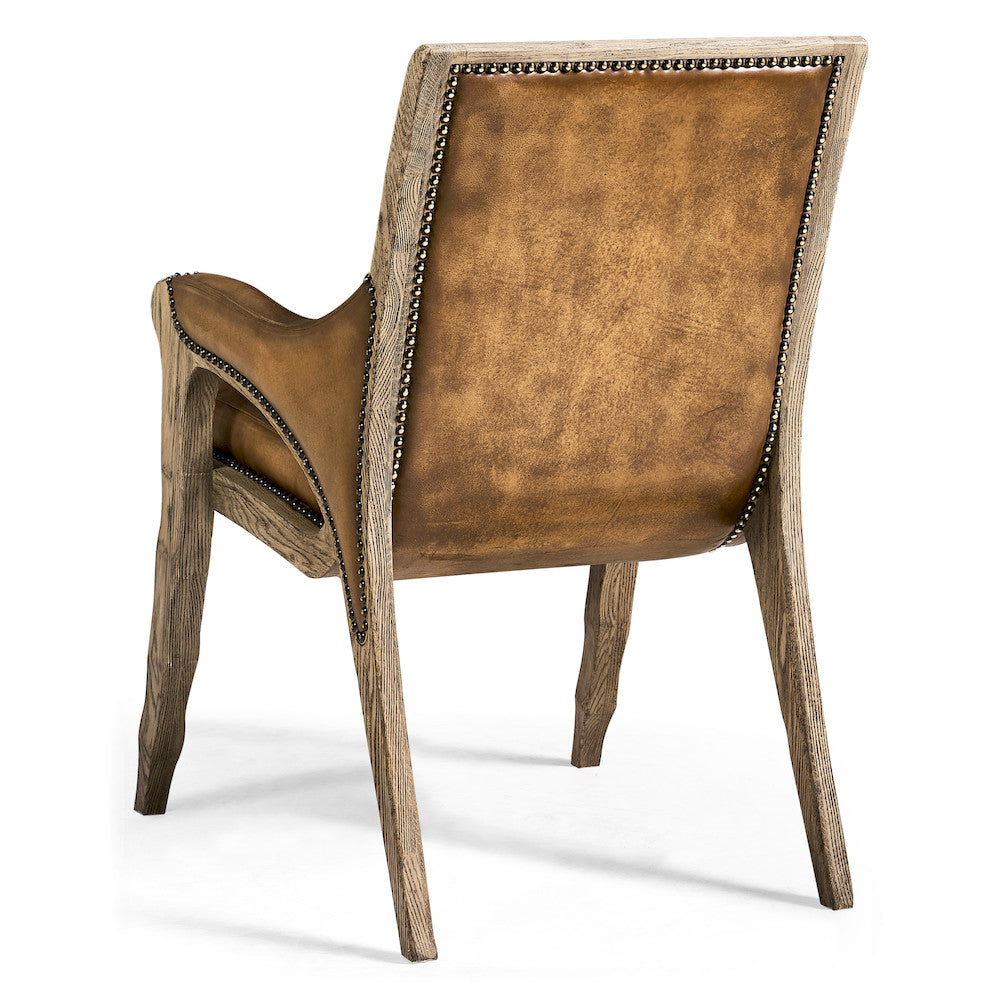 Jonathan Charles Fine Furniture - Echo Canyon Leather Arm Chair - 491238-FDO-AC-L040 view 3