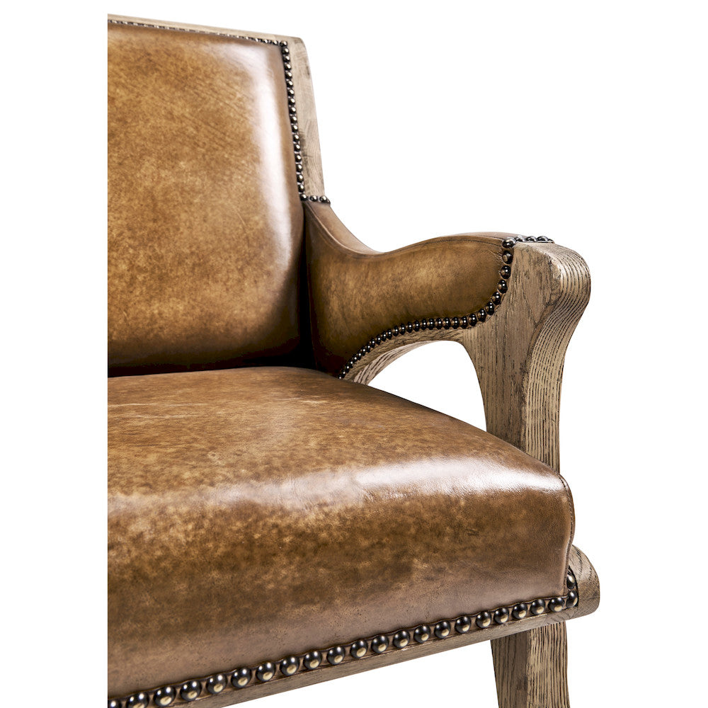 Jonathan Charles Fine Furniture - Echo Canyon Leather Arm Chair - 491238-FDO-AC-L040 view 7