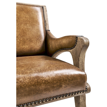 Jonathan Charles Fine Furniture - Echo Canyon Leather Arm Chair - 491238-FDO-AC-L040 view 7