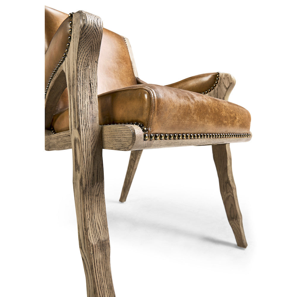 Jonathan Charles Fine Furniture - Echo Canyon Leather Arm Chair - 491238-FDO-AC-L040 view 8