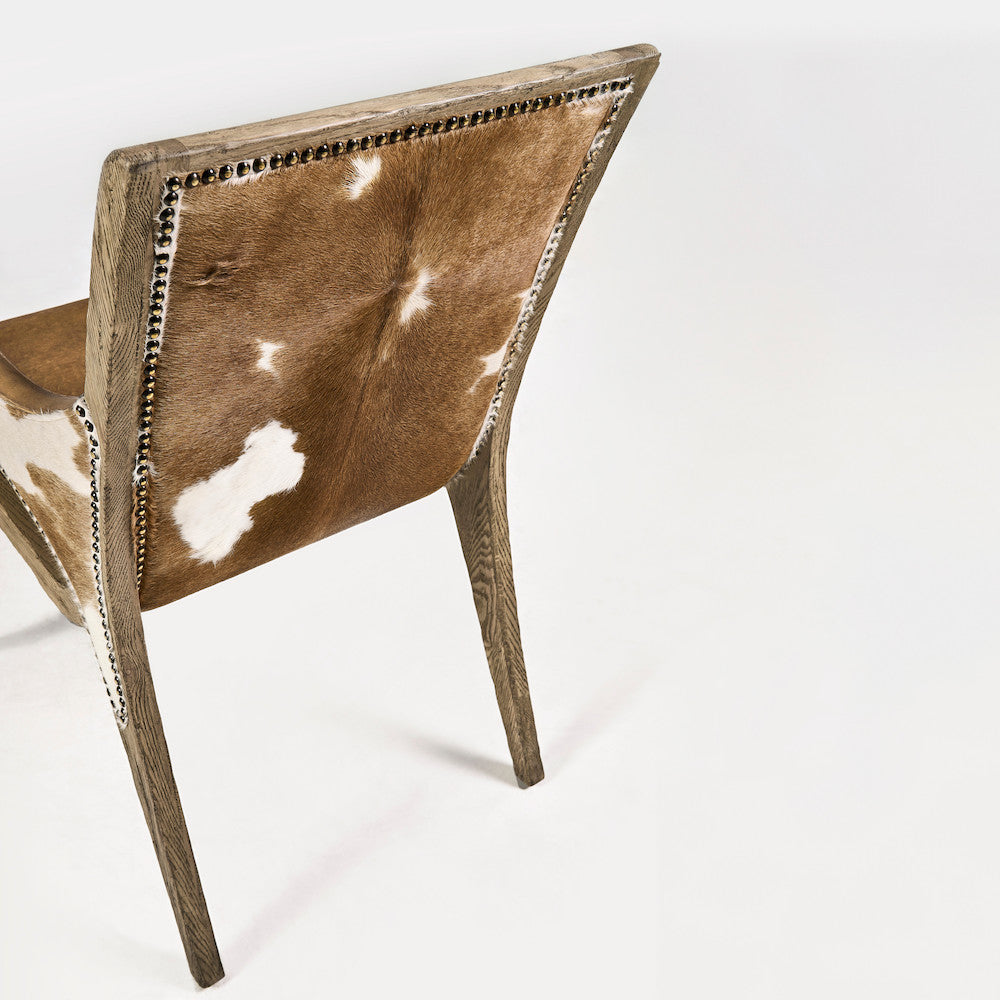 Jonathan Charles Fine Furniture - Echo Canyon Leather & Hide Arm Chair - 491238-FDO-AC-L044 view 8
