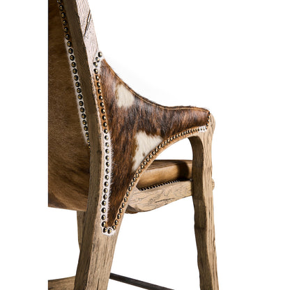 Jonathan Charles Fine Furniture - Echo Canyon Leather & Hide Counter Stool - 491256-FDO-CS-L044 view 5