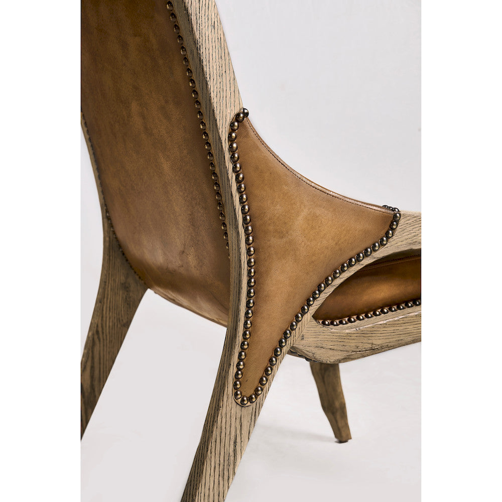 Jonathan Charles Fine Furniture - Echo Canyon Leather Side Chair - 491238-FDO-SC-L040 view 7