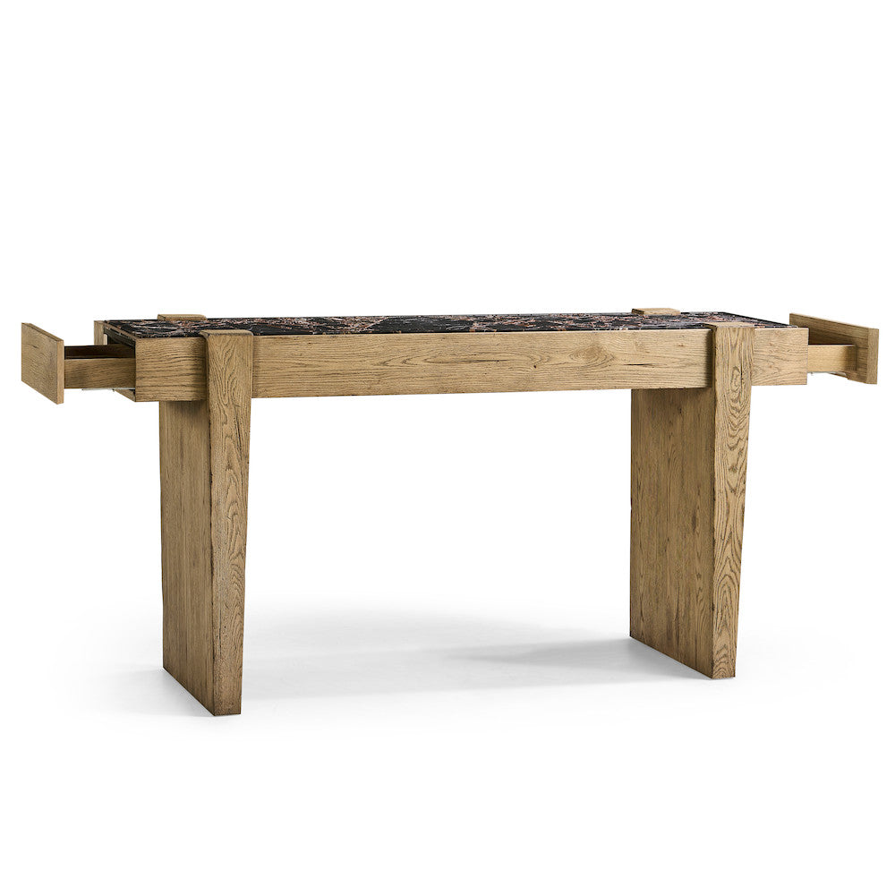 Jonathan Charles Fine Furniture - Echo Canyon Marble Console - 491286-FDO view 2