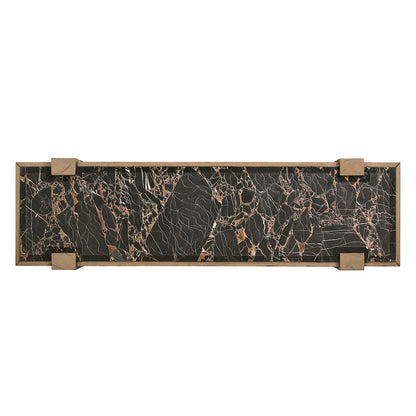Jonathan Charles Fine Furniture - Echo Canyon Marble Console - 491286-FDO view 5