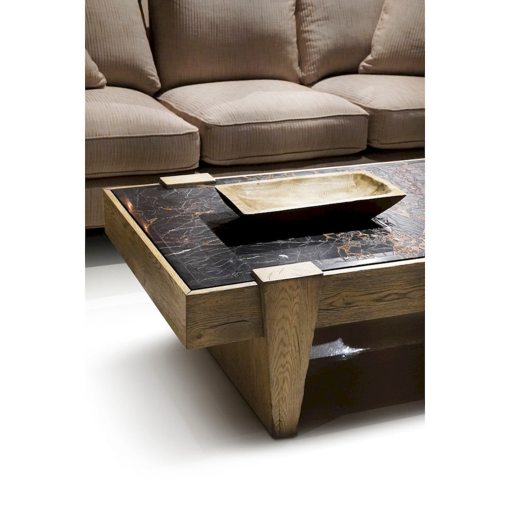 Jonathan Charles Fine Furniture - Echo Canyon Marble Rectangular Cocktail Table - 491263-FDO view 13