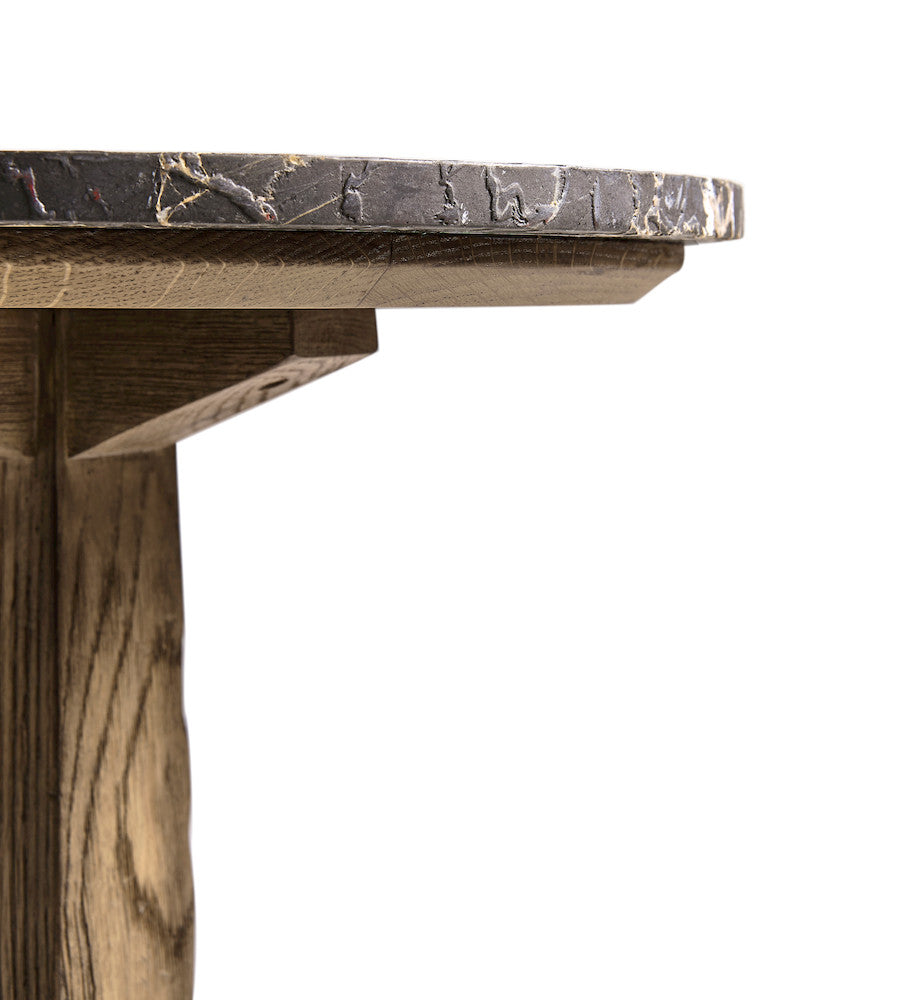 Jonathan Charles Fine Furniture - Echo Canyon Marble Side Table - 491308-FDO view 5