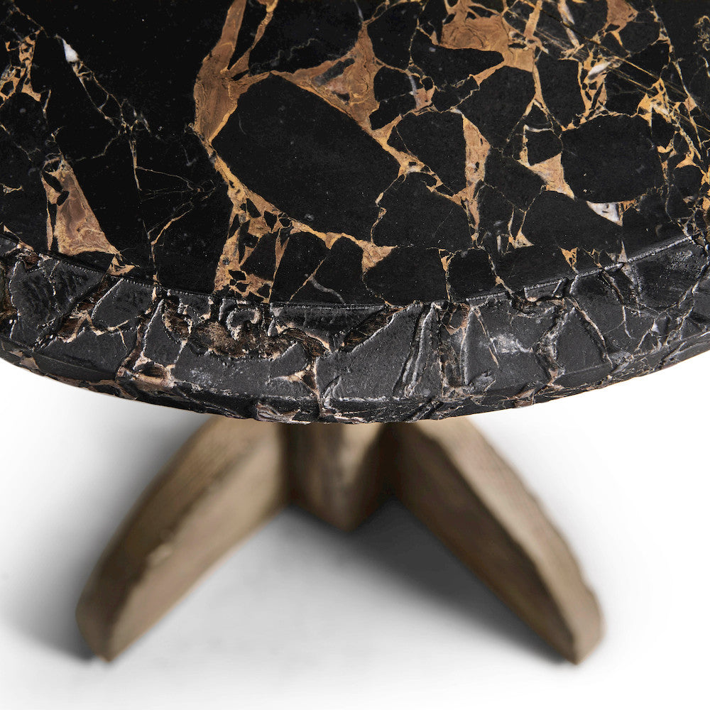 Jonathan Charles Fine Furniture - Echo Canyon Marble Side Table - 491308-FDO view 8