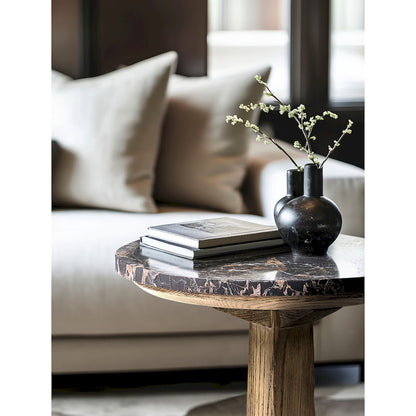 Jonathan Charles Fine Furniture - Echo Canyon Marble Side Table - 491308-FDO view 11
