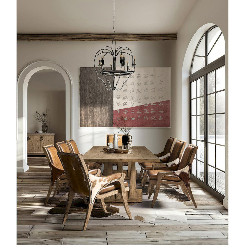 Jonathan Charles Fine Furniture - Echo Canyon Rectangular Dining Table 96" - 491239-FDO-96L view 5