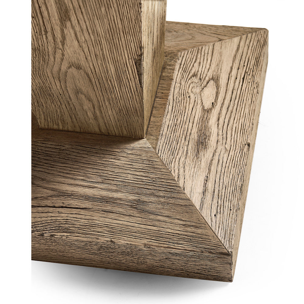 Jonathan Charles Fine Furniture - Echo Canyon Square Marble Side Table - 491285-FDO view 7