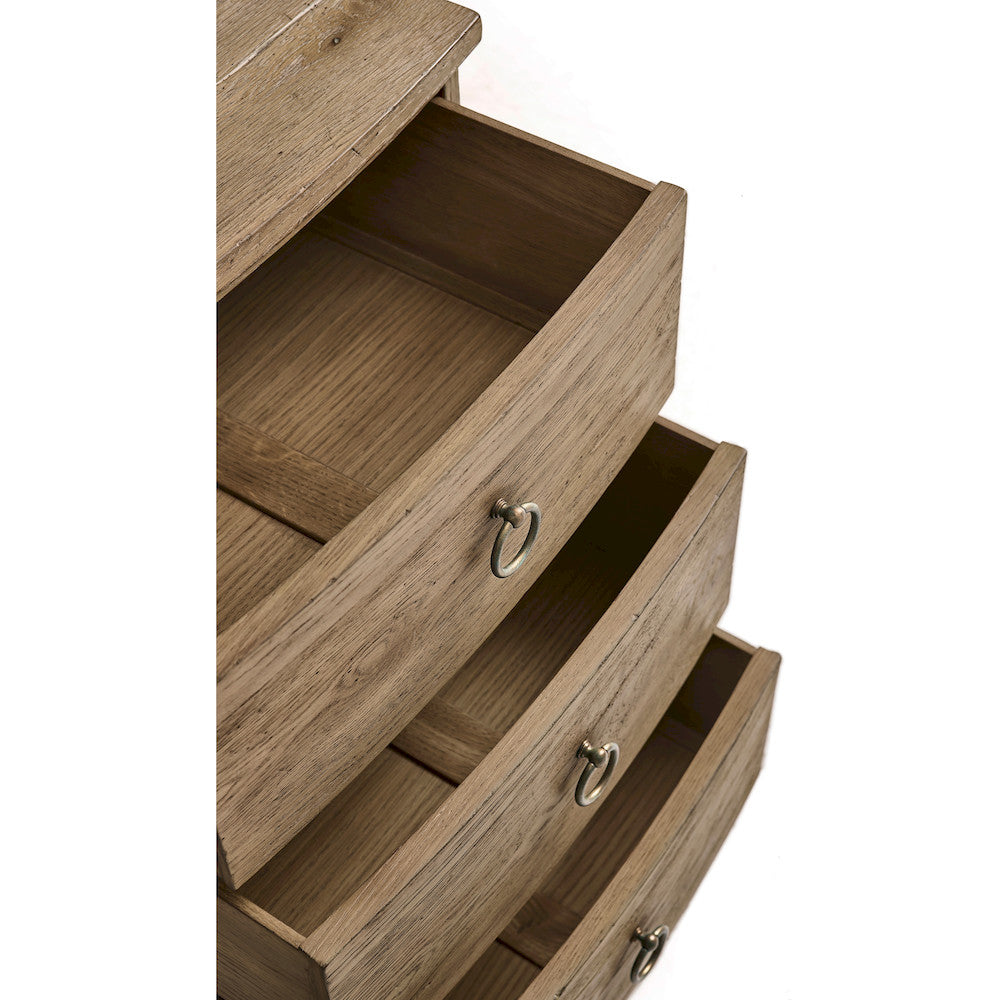Jonathan Charles Fine Furniture - Echo Canyon Three Drawer Narrow Nightstand - 491289-FDO view 7