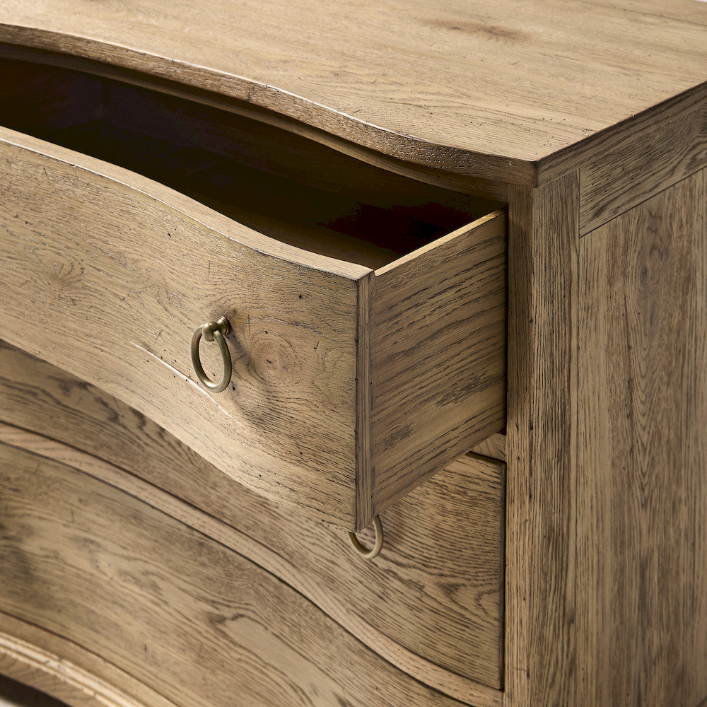Jonathan Charles Fine Furniture - Echo Canyon Three Drawer Nightstand - 491288-FDO view 7