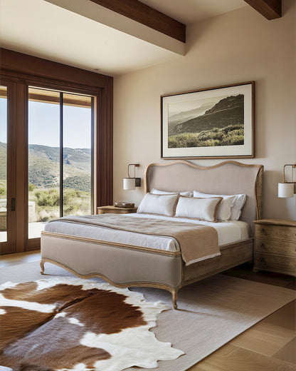 Jonathan Charles Fine Furniture - Echo Canyon Upholstered Cali King Bed - 491287-FDO-C-F062 view 2