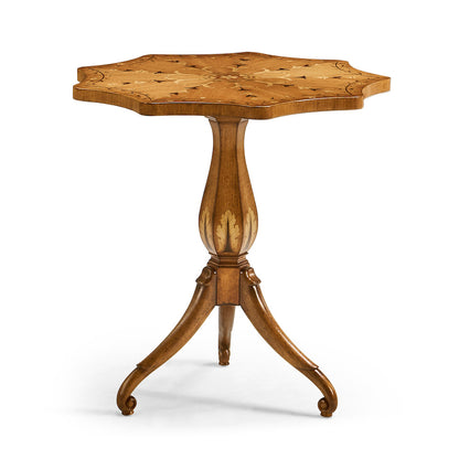 Jonathan Charles Fine Furniture - Finely Inlaid Lamp Table with Nine Sided Top - 495074-SAL view 2