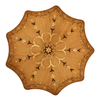 Jonathan Charles Fine Furniture - Finely Inlaid Lamp Table with Nine Sided Top - 495074-SAL view 4
