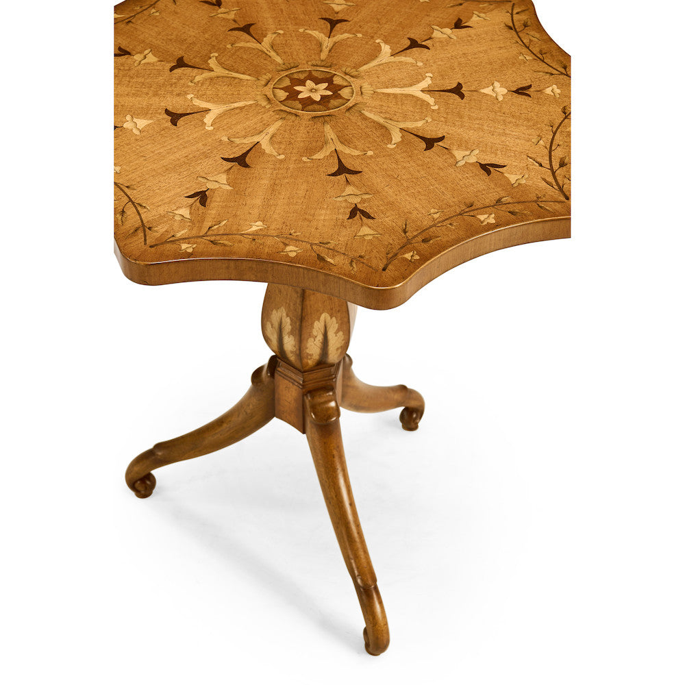 Jonathan Charles Fine Furniture - Finely Inlaid Lamp Table with Nine Sided Top - 495074-SAL view 7