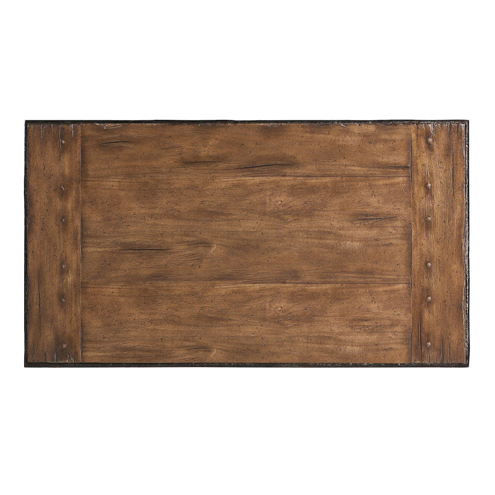 Jonathan Charles Fine Furniture - Forge Iron Cocktail Table - 491315-CMF view 4